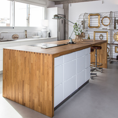 Reforma Ático estilo industrial