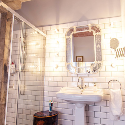 Reforma de baño estilo vintage