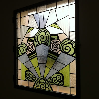 VIDRIERA ART DECO 