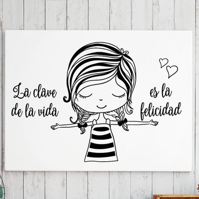 vinilos con frases para la decoración de paredes