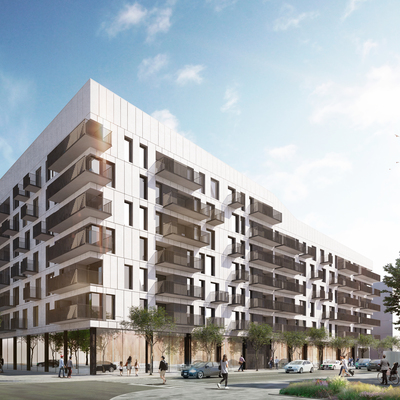 Edificio de 76 viviendas en Hospitalet de Llobregat