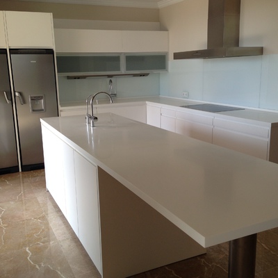 Vista de la cocina de la Villa de Lujo 