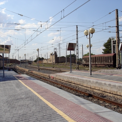 Vista de los espejos colocados