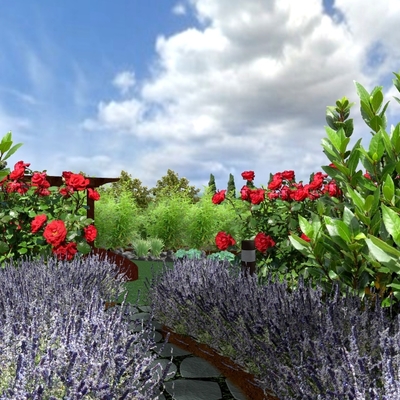 Vista en 3D, proyecto en Granada