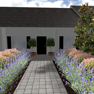 Vista en 3D, proyecto en Madrid