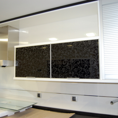 Vista frontal cocina