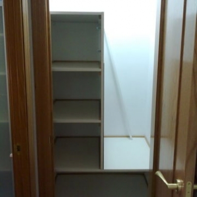 vista interior armario