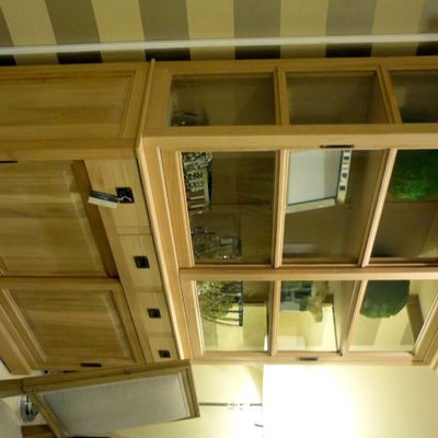 Vitrina Roble a medida