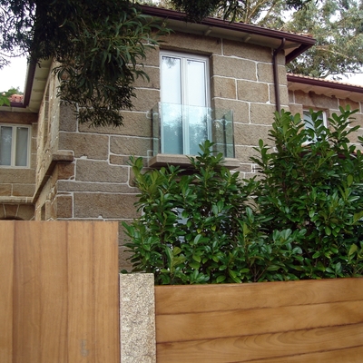 Vivienda con cerramiento