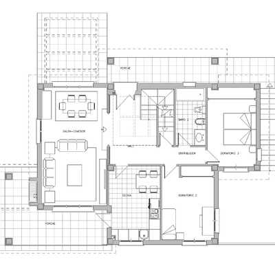 Vivienda Unifamiliar 1 (planta baja)