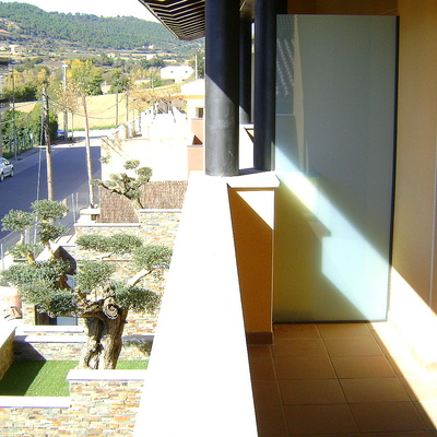 Vivienda unifamiliar aislada. Balcón