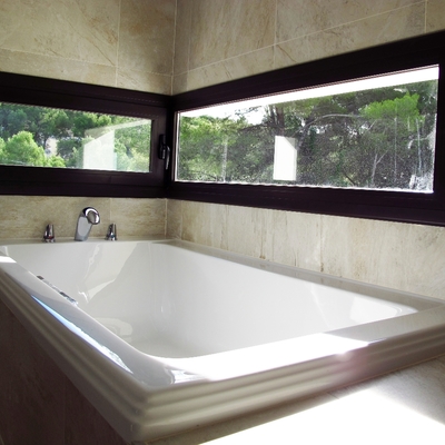 Vivienda Unifamiliar. Bañera