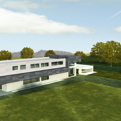 VIVIENDA UNIFAMILIAR Y PISCINA EN VILLAFRANCA DEL CASTILLO (MADRID)