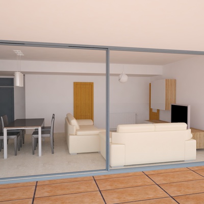 Vivienda vista desde terraza