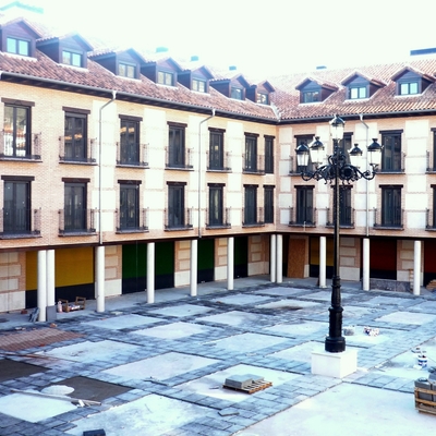 Viviendas en altura en ladrillo rustico