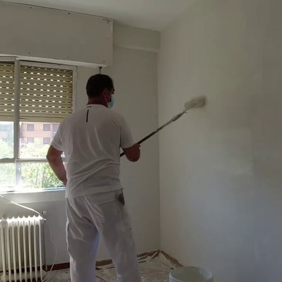 pintando paredes