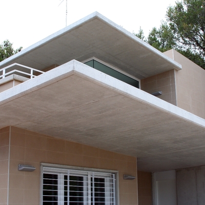 voladizo regulan entrada luz-calor