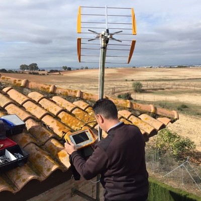 Instalación de antena