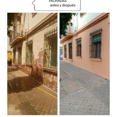 Rehabilitación de fachada.