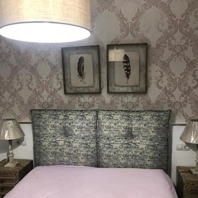 papel pintado y decoración estancia dormitorio