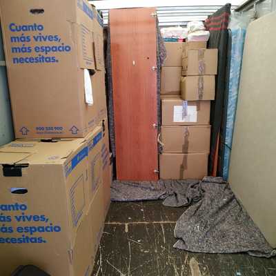 Cajas y cajas armario