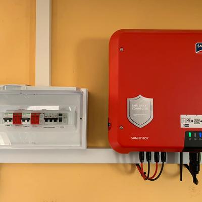 Instalación con inversor SMA