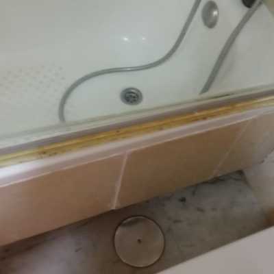 Arreglo mampara baño