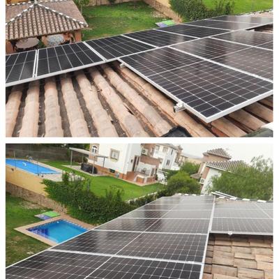 Instalacion fotovoltaica 18 placas + 2 baterias.