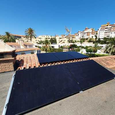 Paneles Sunpower full black