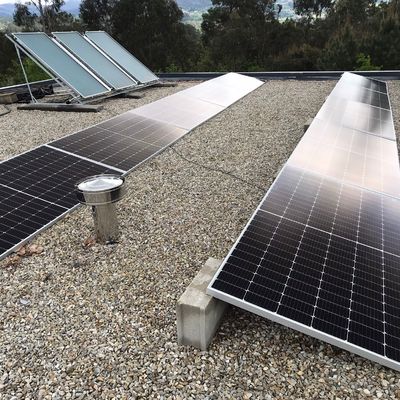 Placas solares cubierta plana