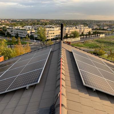 Instalacion FV en vivienda de Madrid