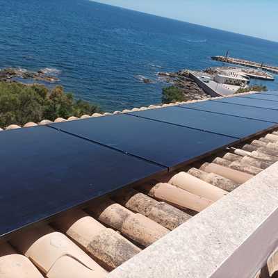 Instalación en Cala Bona  (foto 1)