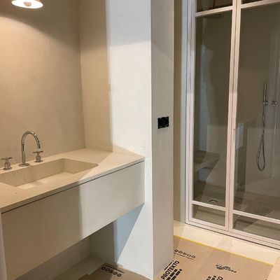 Muebles de microcemento