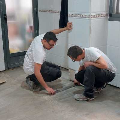 Comprobación de ejecución en base niveladora