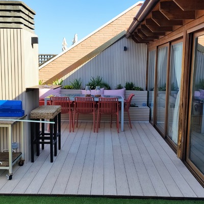 Tarima técnica terraza