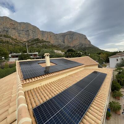 Instalacion Canadian Solar en Tejas