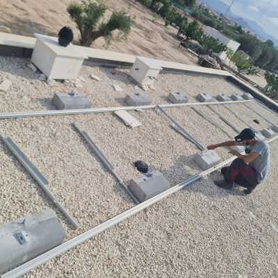 instalación fotovoltaica aislada