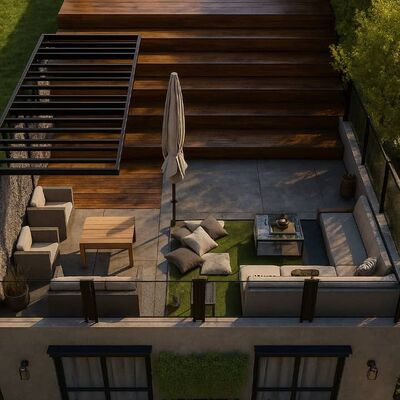 Un exterior pensado para disfrutarse