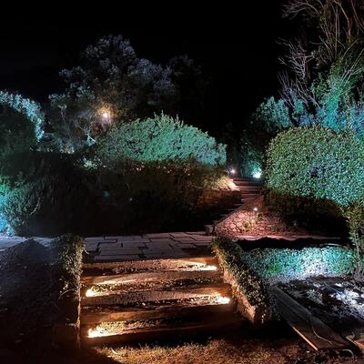 Instalación eléctrica exterior completa