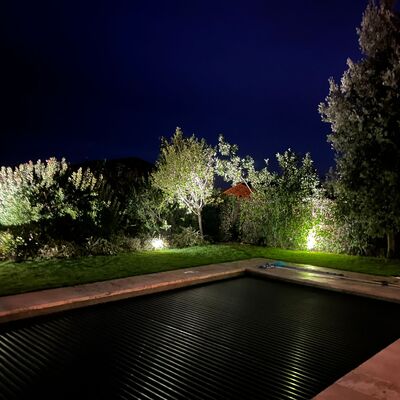 Instalación eléctrica exterior completa