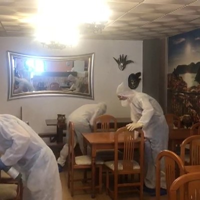 Desinfección Restaurante