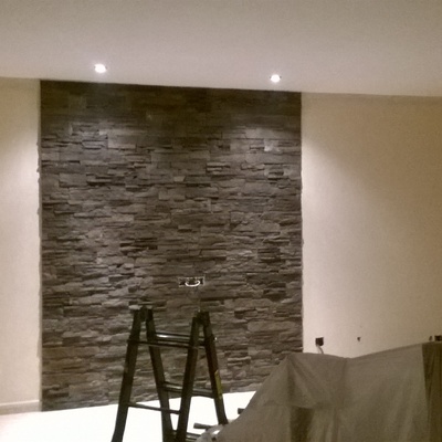 Mural de mampostería