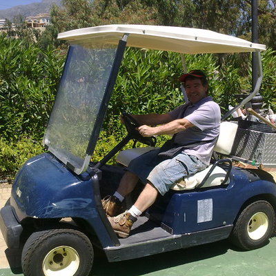 Yo en plena diversion