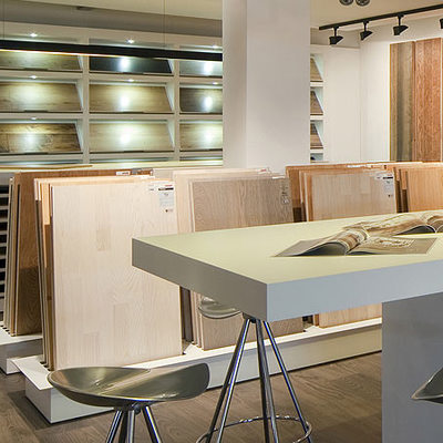 Zona Parquet exposición DURAN - Coll den Rebassa