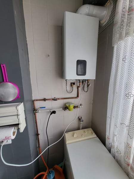 Calentador estanco gas butano