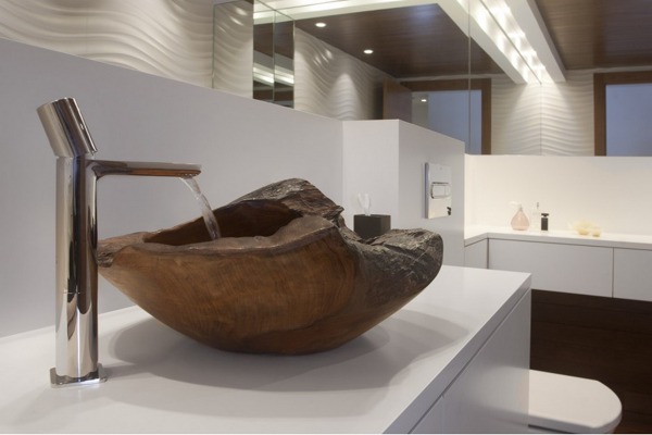 Detalle Lavabo de Madera