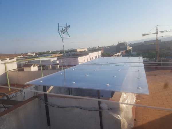 Claraboya policarbonato