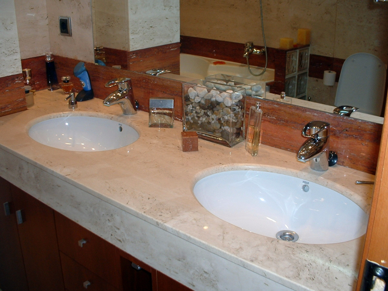 Baño Travertino