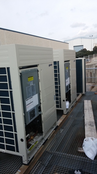 Climatización por sistema de volumen variable 