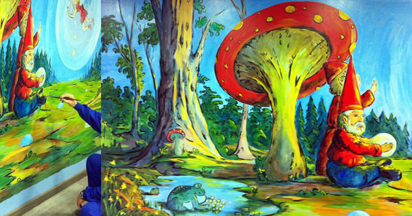 Detalles y murales de Parques Infantiles.